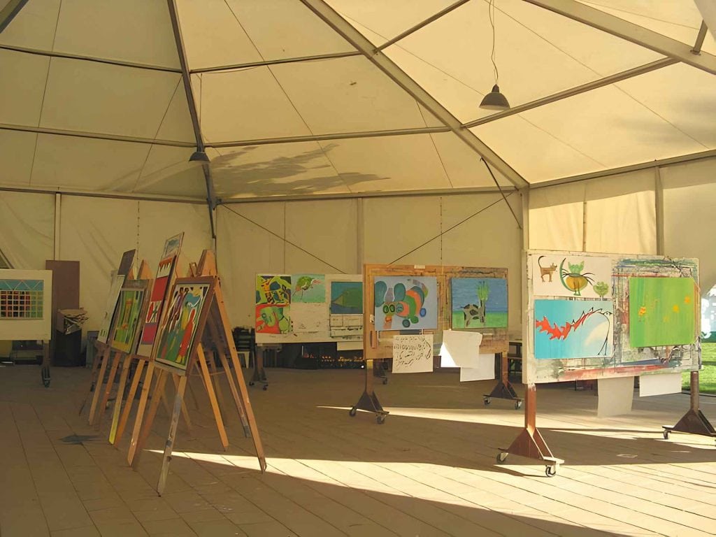 buitenkunst alternatief kamperen