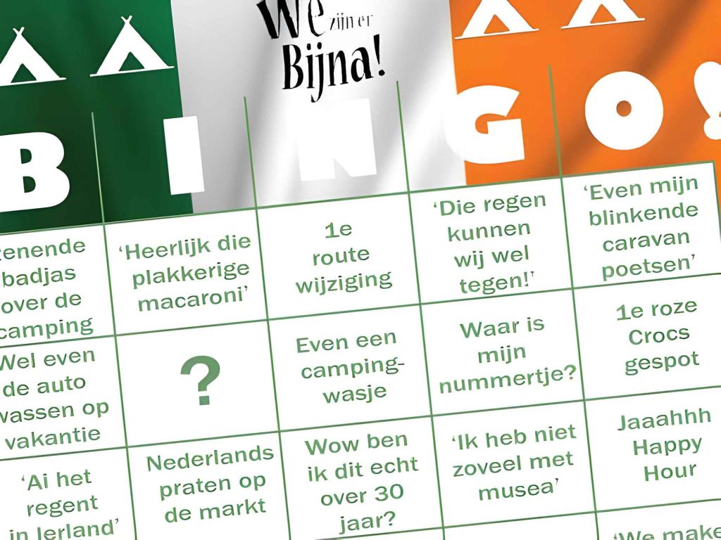 header we zijn er bijna bingo