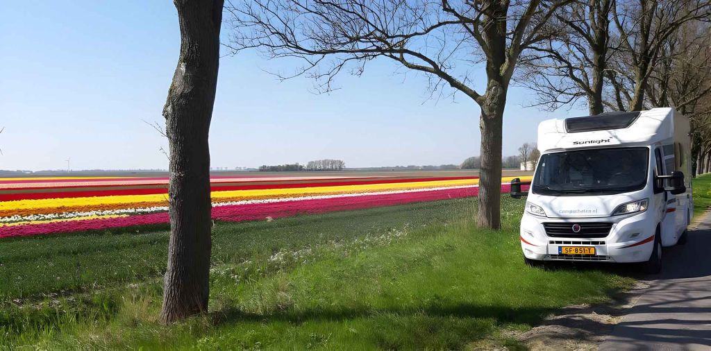 bollenroute camper noord holland