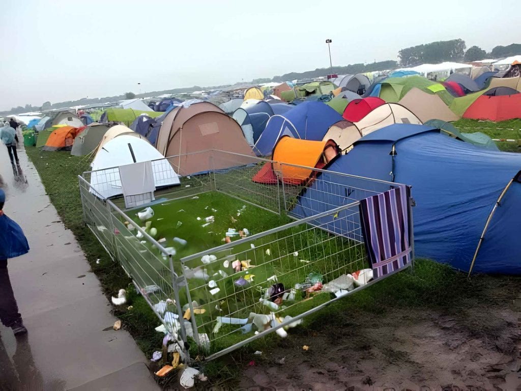 festival kamperen checklist