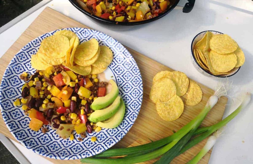 makkelijke mexicaanse bonenschotel recept