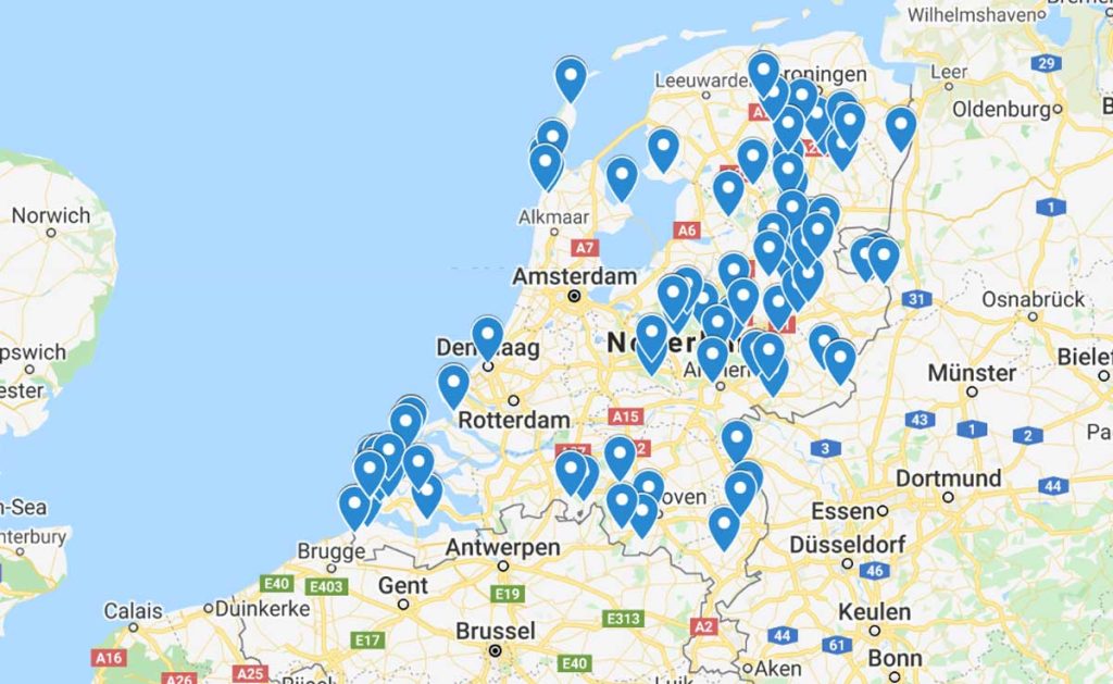 camping met prive sanitair nederland