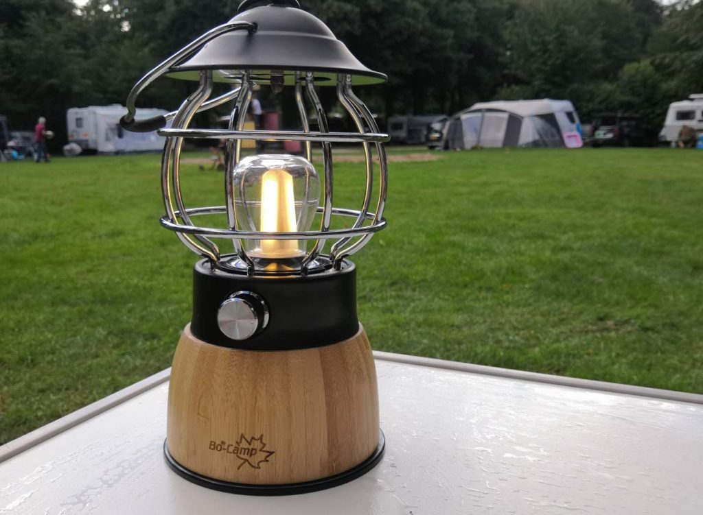 campinglamp bamboe