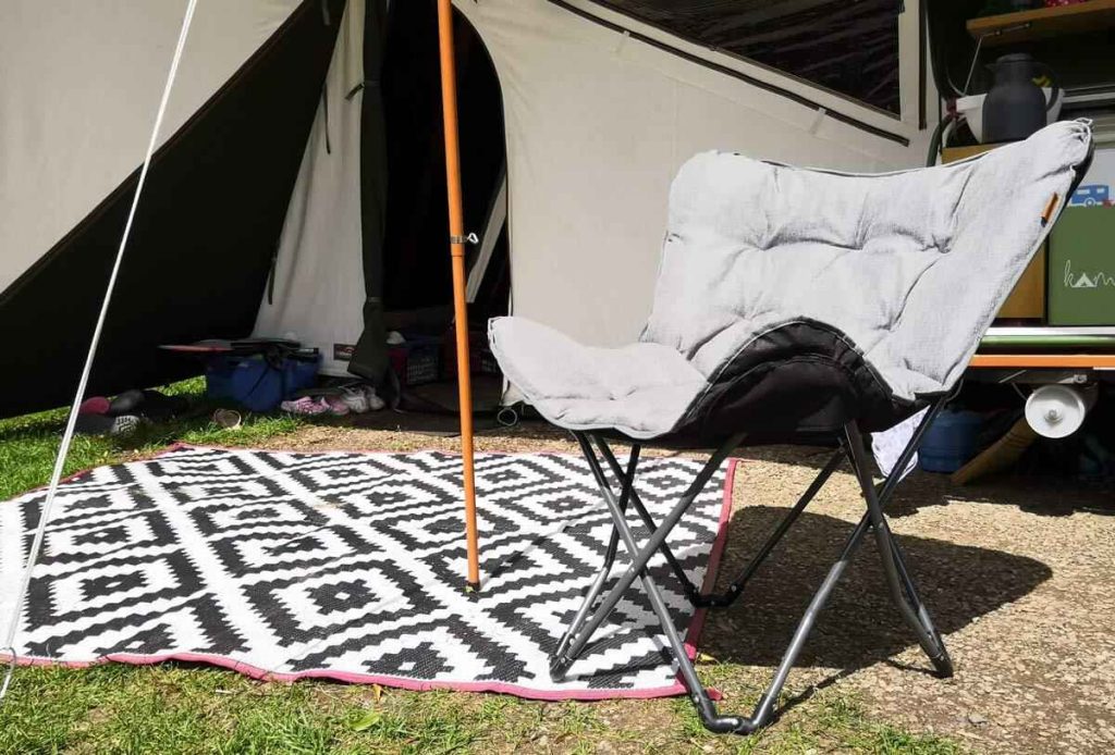 vlinderstoel camping