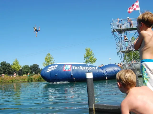 camping voor tieners Terspegelt blobben