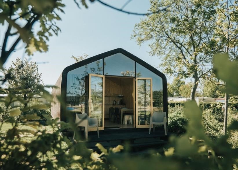 tiny house aan zee zeeland
