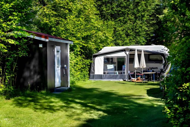 Privé sanitair camping de graafgschap