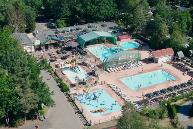 camping met zwembad de pampel