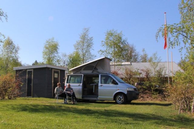 Prive sanitair camping de berken Drenthe