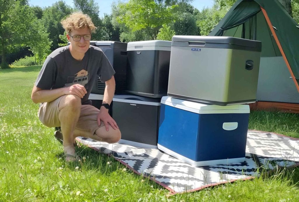 Test: Beste camping koelkast 2026! – 7 écht getest!