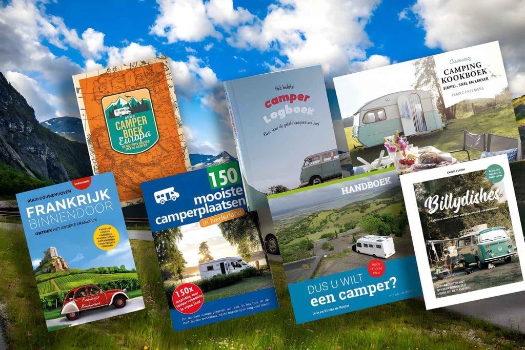 boeken over kamperen en campingdisen