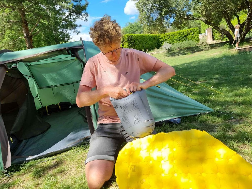 Review: Sea to Summit UltraLight luchtbed – 356 gram