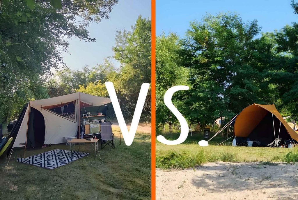 Tent of vouwwagen? 11 afwegingen op een rij!