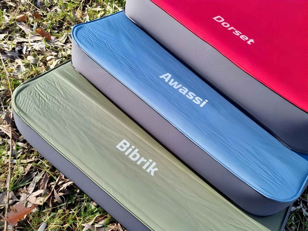 Bo-Camp Dorset, Awassi of Bibrik? Welke slaapmat kies je?