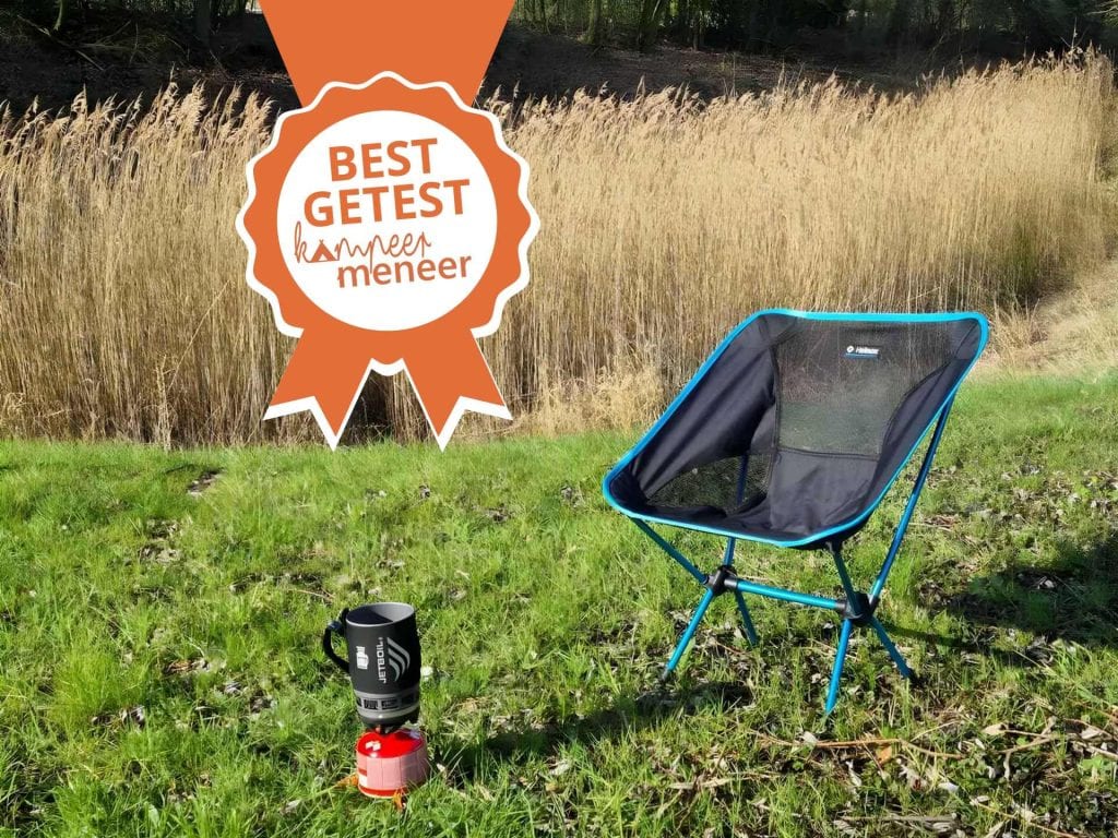 beste lichtgewicht campingstoel Helinox One
