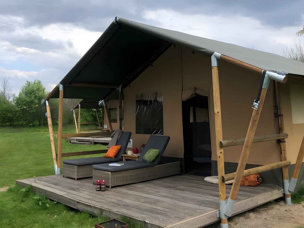Ervaring: Erfgoed Bossem, glamping met een kampvuur!