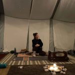 Uitrøsten bij Røstig 14 rostig glamping yoga 150x150
