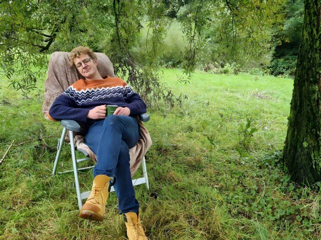Nikki Amsterdam The Plaid voor de camping?