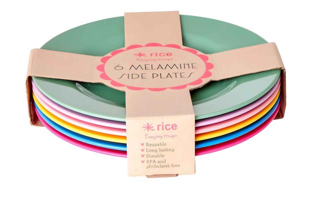melamine bordjes rice
