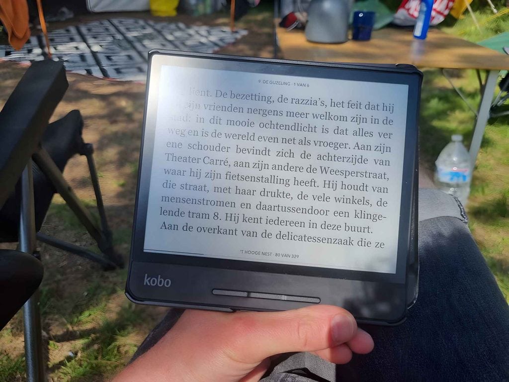 beste e-reader voor op vakantie