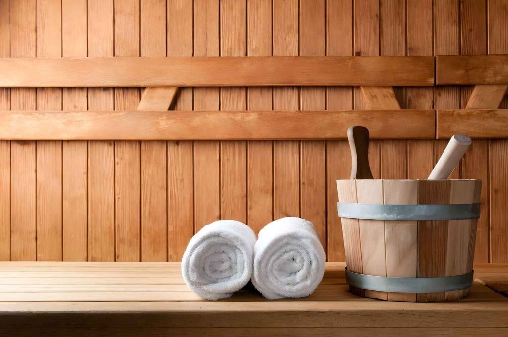camping met sauna