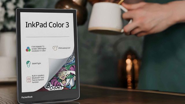e-reader kleurenscherm strips en prentenboeken
