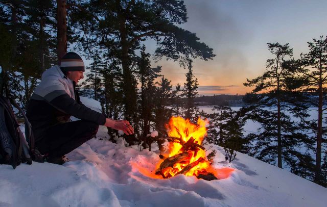 Winterkamperen camper