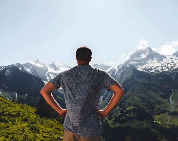 Grossglockner nabij Nationalpark Camping Kals
