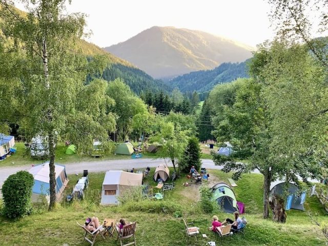 Kleine camping Oostenrijk, Dachstein