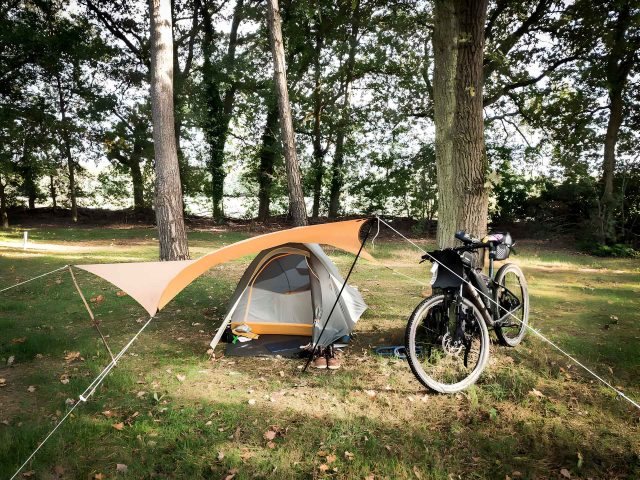Bikepacking kamperen