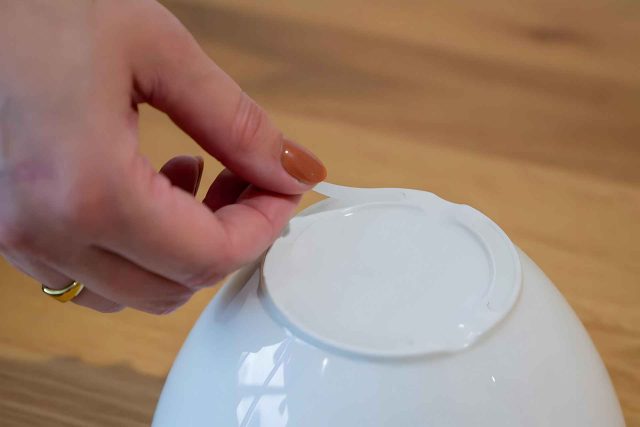 Campingservies met antislip
