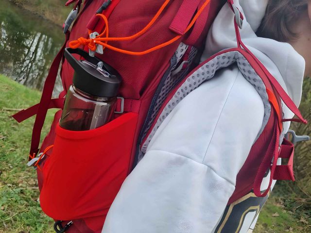 Draagcomfort Quechua MH500 kinderbackpack