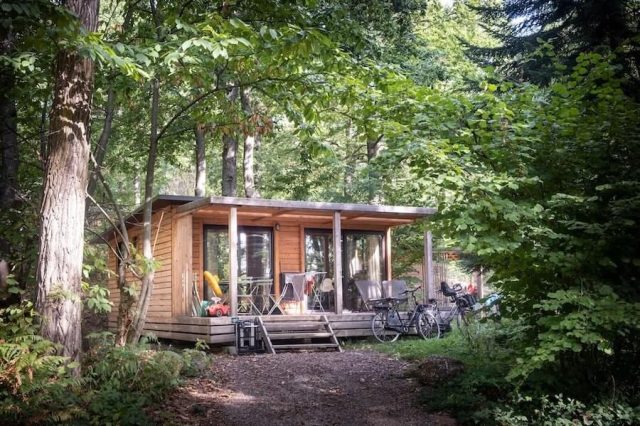 natuurcamping Elzas, Huttopia Wattwiller