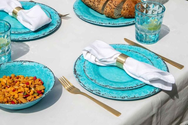 Gimex campingservies met antislip stone