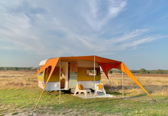 5 Caravan retro luifels met sfeer voor meer kampeergevoel! 3 luifel retro caravan