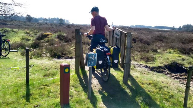 Fietsen Denemarken poortje