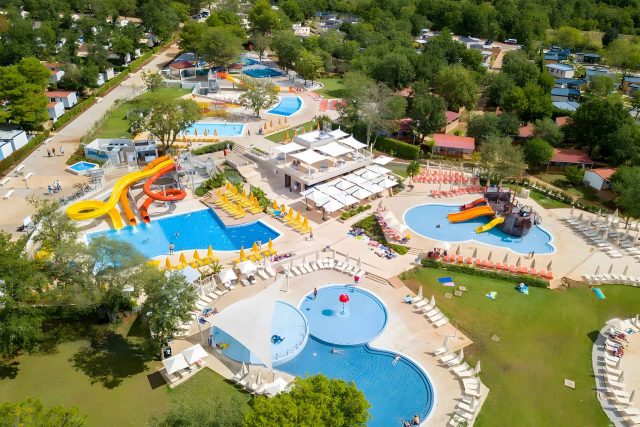 Camping met waterpark in Kroatië
