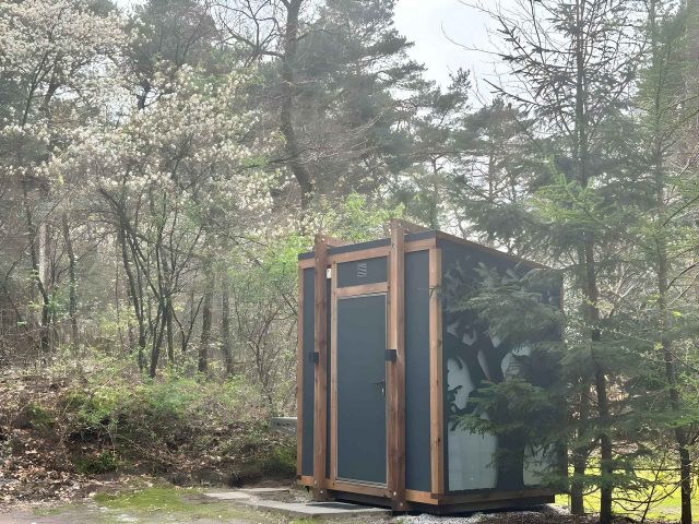 Camping Diever privé sanitair