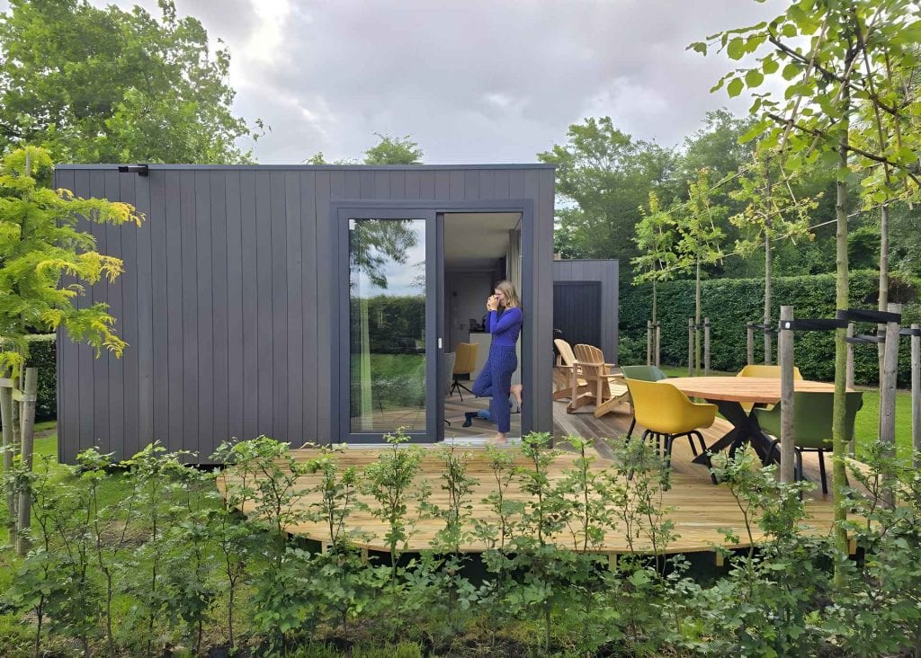 Een heerlijk weekend in het nieuwe huisje van camping De Oosterweide