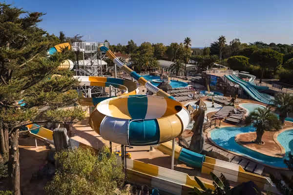 camping met waterpark in Frankrijk