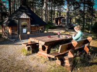 Kilefjorden Camping 23 Eten voor de grillhut 200x150