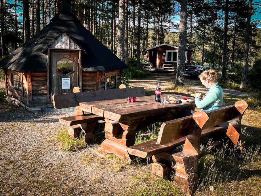 Kilefjorden Camping 5 Eten voor de grillhut 907x680