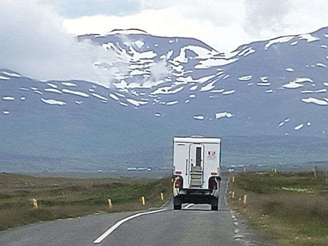pick-up camper huren in Ijsland 4 x 4