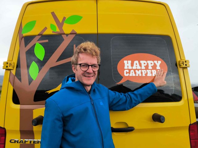 happy campers ijsland