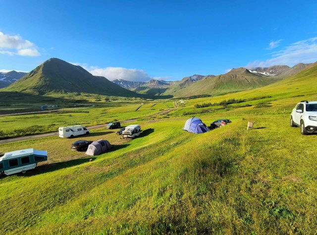 camping ijsland