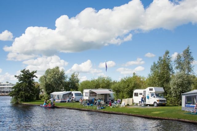 Camping It Wiid, watersportcamping Friesland