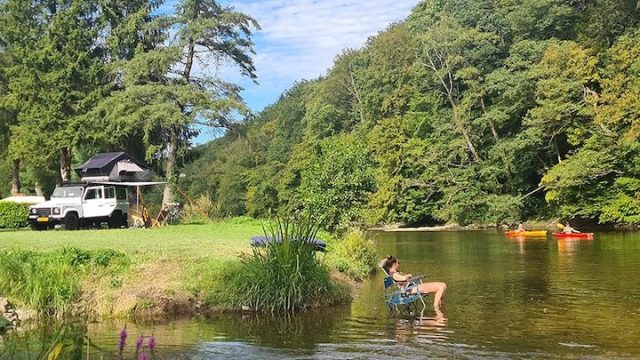 Le Prahay, nauurcamping Ardennen