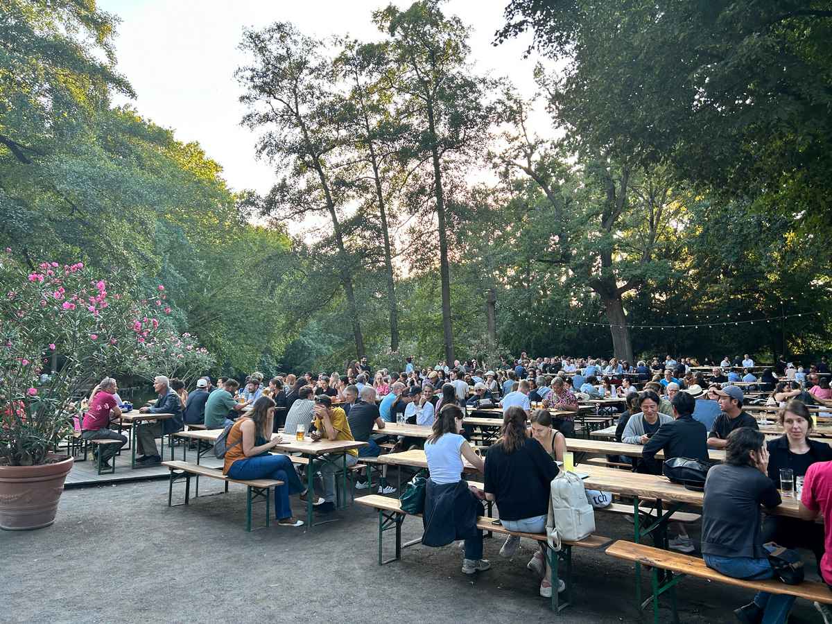 Biergarten Am neuen See im Tiergarten