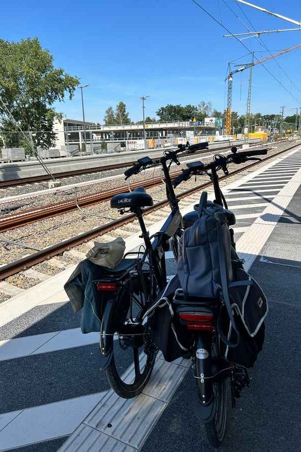 De fiets kan mee in de trein