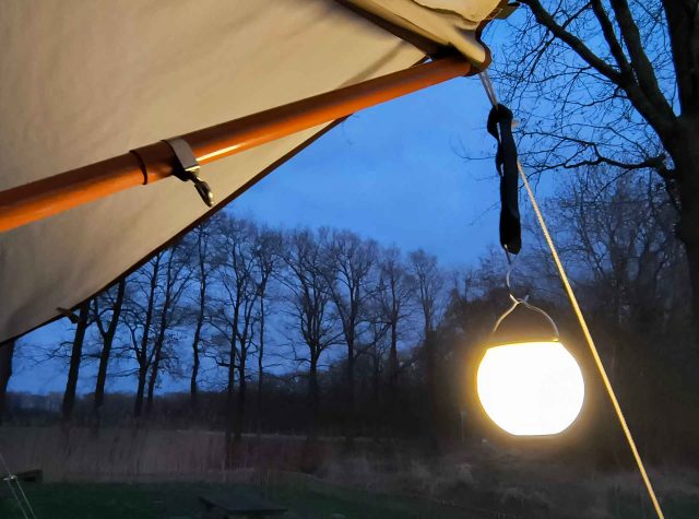 Campglow bol haba ophangen